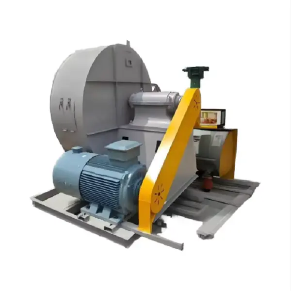 Indusert trekkvifte i kraftverk